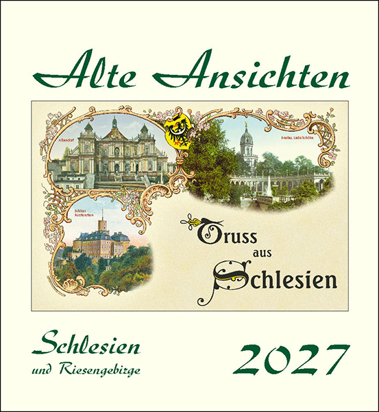 "Alte Ansichten Schlesien und Riesengebirge" Kalender 2027